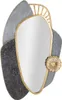 o Ferretti lustro ścienne Art 55,9x5,7x90,8 cm szaro-złote Podgląd zdjęcia produktu 1