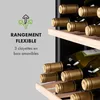 Klarstein Cave a Vin, Réfrigérateur à Vin avec Porte en Voir les images du produit 7