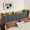 okwish Polsterbett 140×200 mit Steckdose,Nachtlicht und Produktbild-Vorschau 2