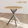 Runder Küchentisch, 80 cm, kompakte Tischplatte, Produktbild-Vorschau 3