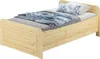 Seniorenbett extra hoch 120x200 Einzelbett Holzbett Produktbild-Vorschau 1