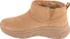 A side view of a single brown winter boot. Voir les images du produit