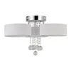 Lampa sufitowa z pilotem Gambela biała chromowana 3xE27x40W Podgląd zdjęcia produktu 5