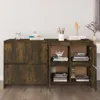 vidaXL Sideboards 2 Stk. Räuchereiche 70x41x75 cm Produktbild-Vorschau 11