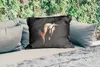 MuchoWow® Outdoor Kissen - Pferde - Halfter - Schwarz - Produktbild-Vorschau 2