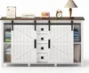Sweiko Sideboard mit Stauraum, 137 cm breiter Seitenschrank Produktbild-Vorschau 19