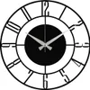 Opviq, Enzoclock - S011, Wanduhren, Schwarz, Metall, 48 x Produktbild-Vorschau 6