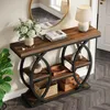 Stolik konsolowy LITTLE TREE, 100 x 30 cm – industrialny Podgląd zdjęcia produktu 7