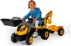 Trattore a pedali Builder Max con escavatore e carrello Anteprima dell’immagine prodotto 9
