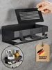 DEKAZIA® Duschablage Edelstahl Schwarz - Selbstklebendes Produktbild-Vorschau 9