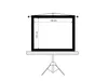 Maclean Brackets Leinwand Stativ Heimkino Beamerleinwand Produktbild-Vorschau 3