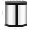 Küchen-Einbau-Mülleimer Edelstahl 12 L Produktbild-Vorschau 8