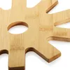 com-four® 4-delige set bamboe panonderzetters - Productafbeelding-voorbeeld 2