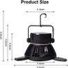 FARYODI Camping Ventilator mit LED Laterne - USB Produktbild-Vorschau 3