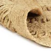 vidaXL Teppich Handgefertigt Jute Geflochten 90 cm Produktbild-Vorschau 1
