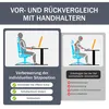 Handballenauflagen, Computerständer, 30 x 15 cm, Klemme Produktbild-Vorschau 5