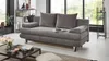 Schlafsofa Schlafcouch taupe 196 cm mit Bettkasten - Produktbild-Vorschau 2