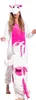 Nikcorp Jumpsuit Pyjama Damen Kinder Onesie Einhorn Rosa M Produktbild-Vorschau 7