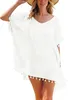Damen Strandkleid Sommerkleid Bikini Cover Up Sommer Produktbild-Vorschau 2
