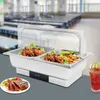 Elektrisches Speisenwärmer Set - Food Warmer - Edelstahl - Produktbild-Vorschau 3