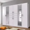 Kleiderschrank 270cm in weiß, DUNBAR-43 Produktbild-Vorschau 1