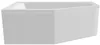 Aqua For You | Polimat Badewanne - 140x90cm - Asymmetrische Produktbild-Vorschau 4