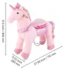 VEVOR Jezdecký koník na kolečkách, 80 cm, nosnost 50 kg, Náhled obrázku produktu 8