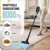 Akku-Staubsauger, 8000Pa Saugkraft,Stielstaubsauger, 6-In-1 Produktbild-Vorschau 2