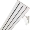 Rail de rideau en aluminium ( support mural inclus ) blanc Voir les images du produit 1