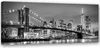 Obraz na plátně brooklynský most new york 90x30 cm Feeby Náhled obrázku produktu 1