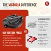 Victoria 30551 Pressa per tortillas messicane, ghisa 16,5 Anteprima dell’immagine prodotto 8