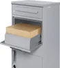 Zelsius Paketbriefkasten RAL9007 Grau, Stahl Briefkasten Produktbild-Vorschau 6