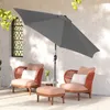 Angel Living 250cm Halbrund Sonnenschirm, Produktbild-Vorschau 7