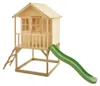 TP Toys Holz Stelzenhaus Wald Spielhaus mit Rutsche Natur Produktbild-Vorschau 1
