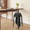 EUGAD 2 x  Esszimmerhocker, Polsterhocker mit Produktbild-Vorschau 4