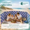 Lantigo Plážová zástěna Kotva 10m | Větrolam mikrovlákno UV Náhled obrázku produktu 4
