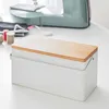 Yamazaki Nähkasten Nähkästchen Nähbox weiß mit Deckel Griff Produktbild-Vorschau 1