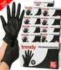 1000x TPE Einweghandschuhe XL Schwarz | Professionelle Produktbild-Vorschau 1