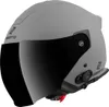 Kask jetowy Bluetooth Bogotto H586 BT, kolor: jasnoszary Podgląd zdjęcia produktu 6