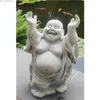 Schöner Buddha aus Steinguss perfekt für den Garten die Produktbild-Vorschau 3
