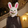 Horror-Maske - Killer-Hase - Einheitsgröße - Weiß mit Produktbild-Vorschau 3