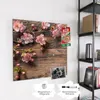 Magnettafel 50x50cm Pinnwand Whiteboard beschreibbar - Produktbild-Vorschau 4