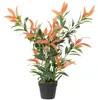HOMCOM - Arbuste décoratif artificiel "Cotoneaster" (Mispel Voir les images du produit 1