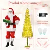 COSTWAY Sztuczna choinka 180 cm ze śniegiem, zginanym Podgląd zdjęcia produktu 3