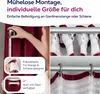 Samt Vorhang Kräuselband U-Band Gardine Velvet abdunkelnd, Produktbild-Vorschau 6
