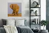 MuchoWow® Poster Afrikanischer Elefant im Sand 75x75 cm - Produktbild-Vorschau 4
