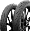 Two motorcycle tires are shown on their rims, against a white background. Anteprima dell’immagine prodotto