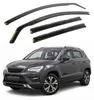 Deflettori Aria Per Seat Ateca Dal 2016 Set 4 Pezzi Anteprima dell’immagine prodotto 1