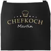 Küchen-Schürze eigener Name Schriftzug Chefkoch Produktbild-Vorschau 1