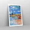 Poster - Poster ohne Rahmen - Leuchtturm Meer - 61x91,5 cm Produktbild-Vorschau 7